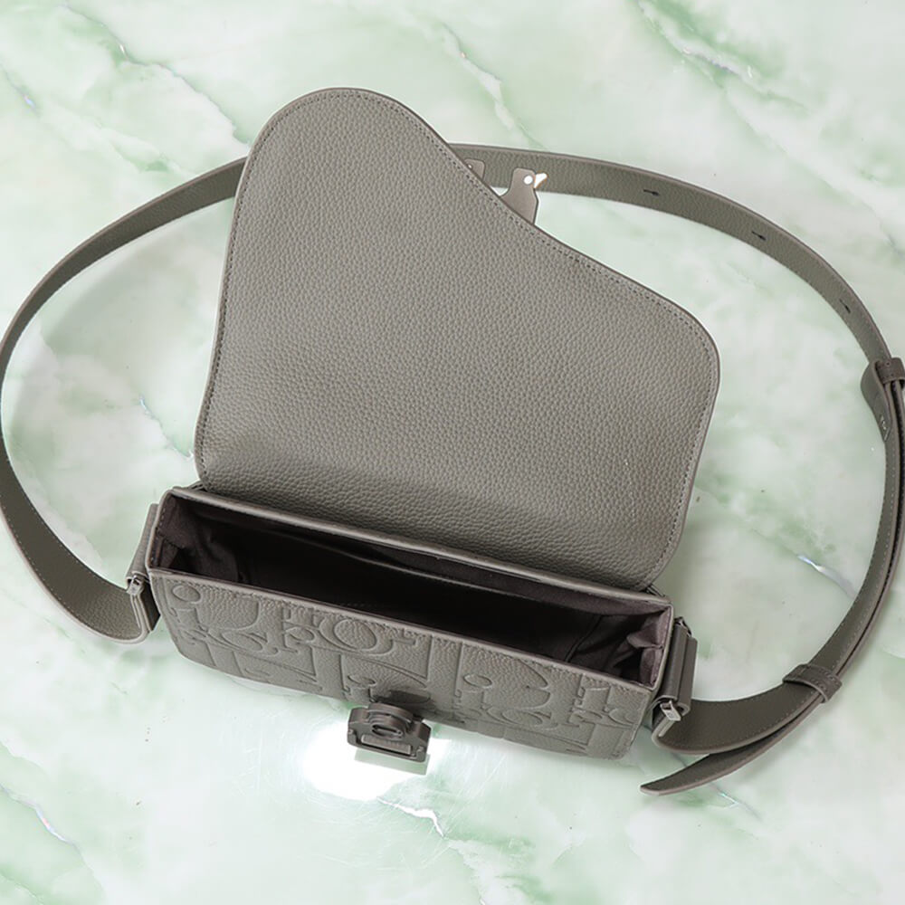 Dior Small Saddle Messenger Bag with Flap