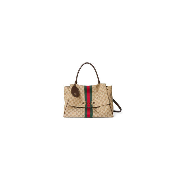 GG Paparazzo large top handle bag