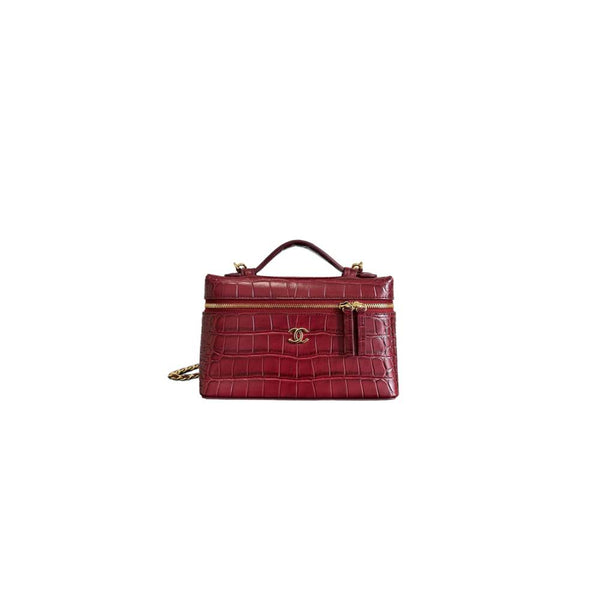 Chanel Large Vanity Crocco