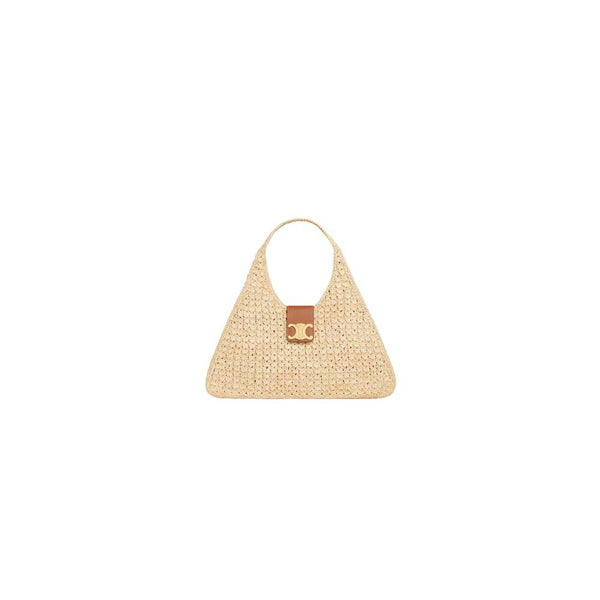 Celine Cabas Triangule Raffia