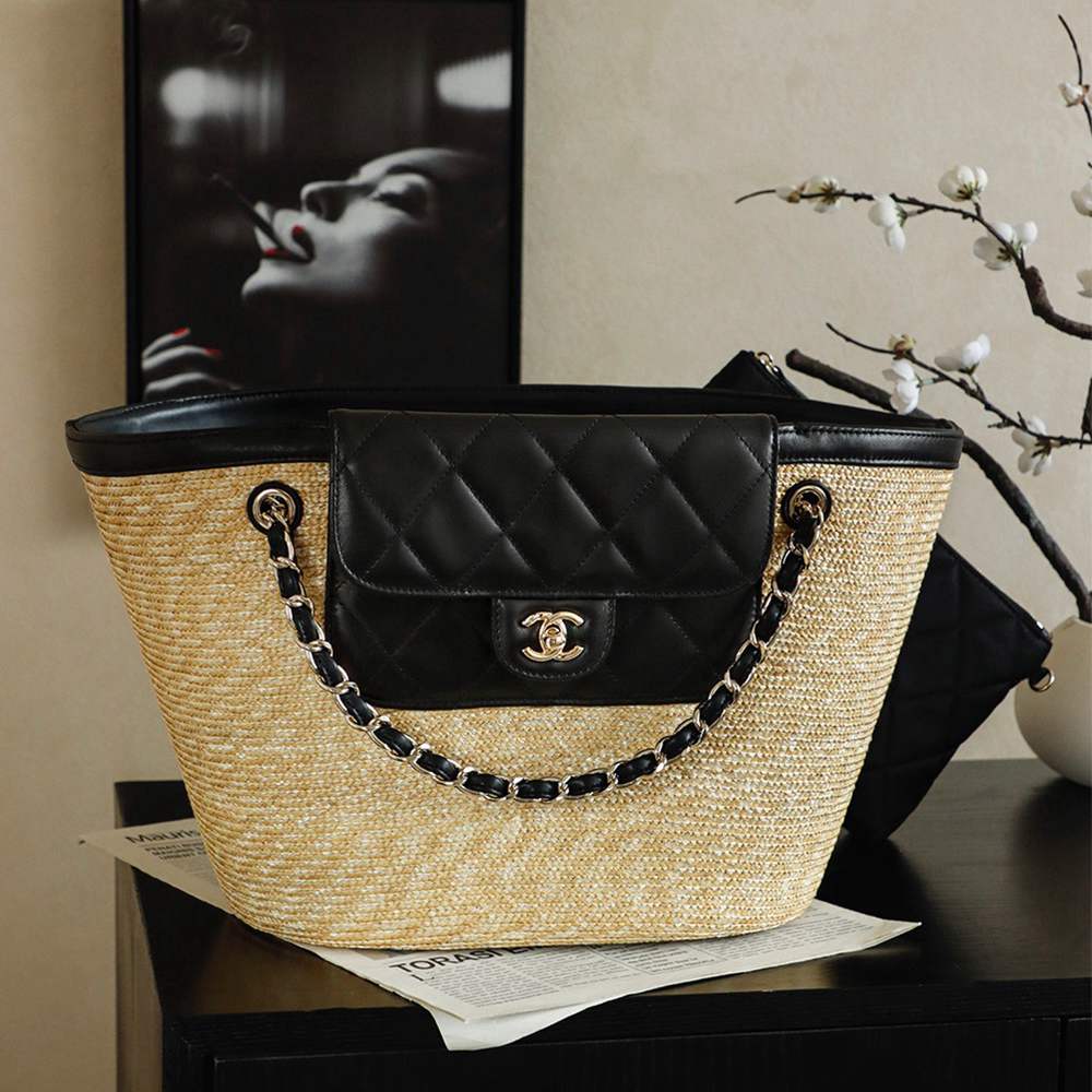 Chanel Large Shopping Beach