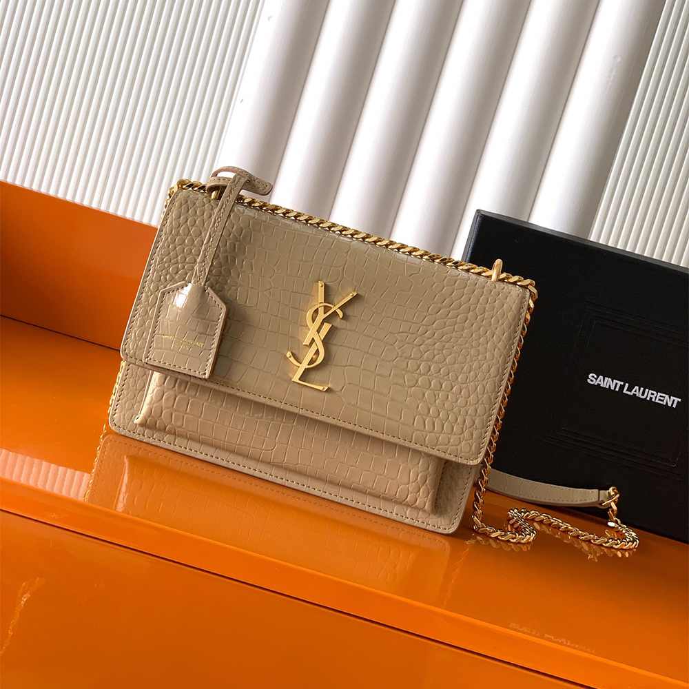 Ysl Sunset Medium Crocco