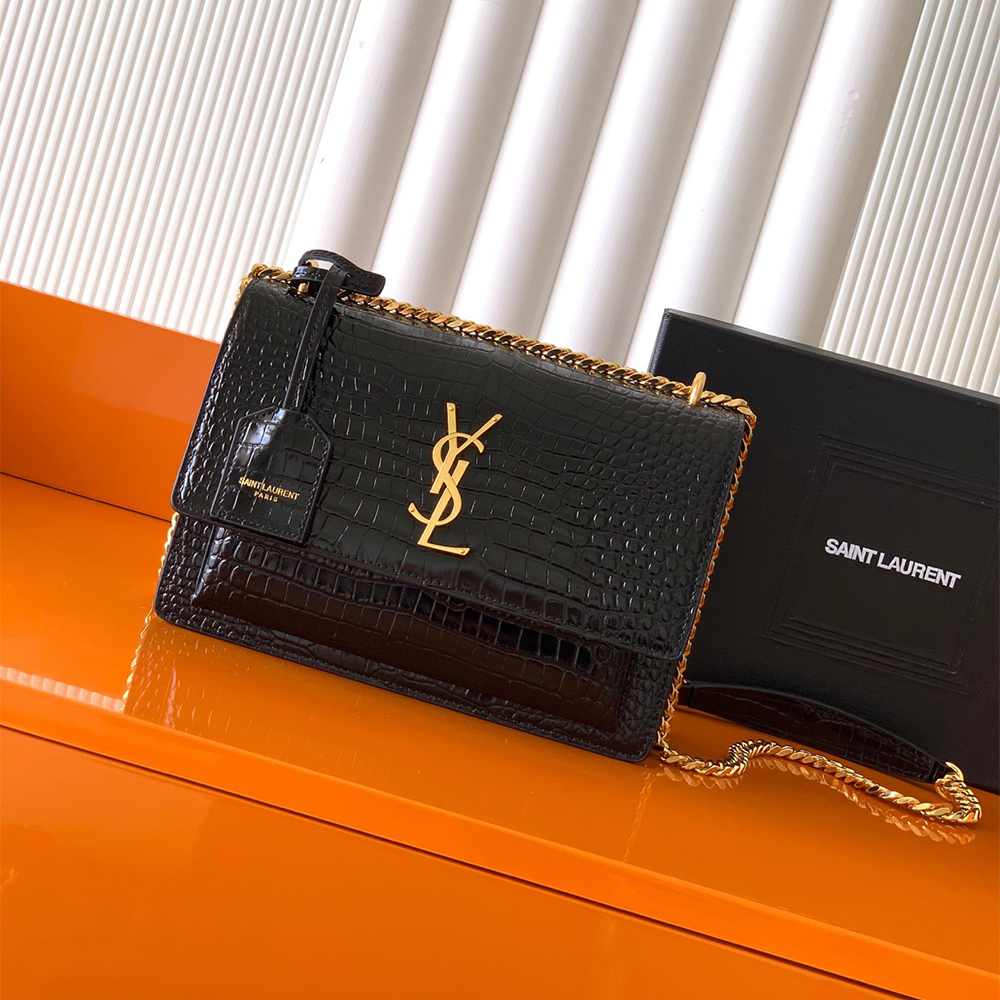 Ysl Sunset Medium Crocco