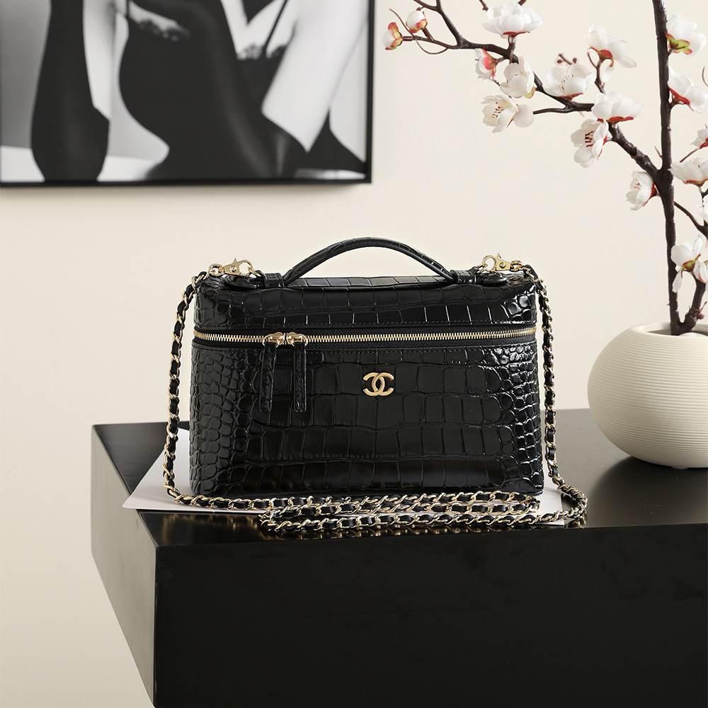 Chanel Medium Vanity Crocco