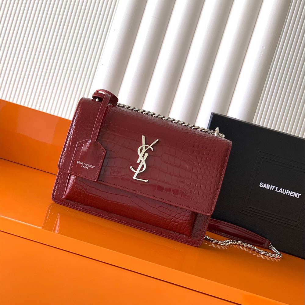 Ysl Sunset Medium Crocco