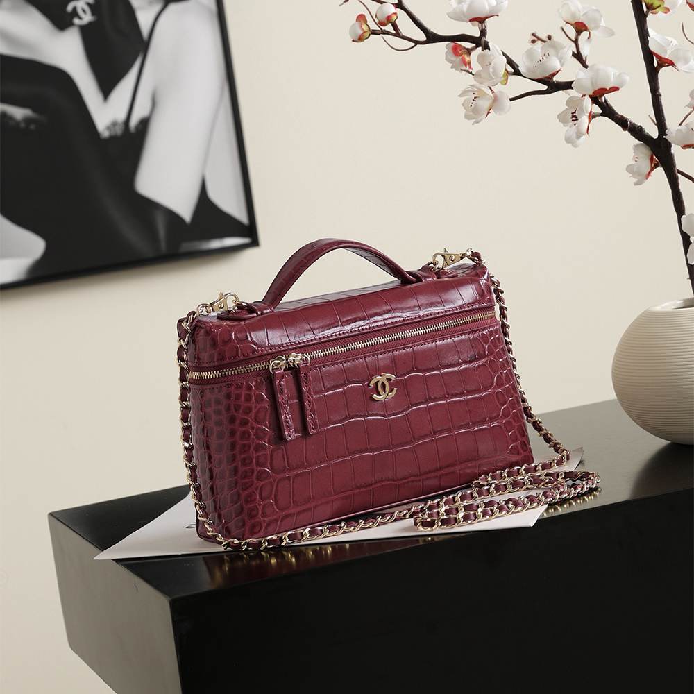Chanel Large Vanity Crocco