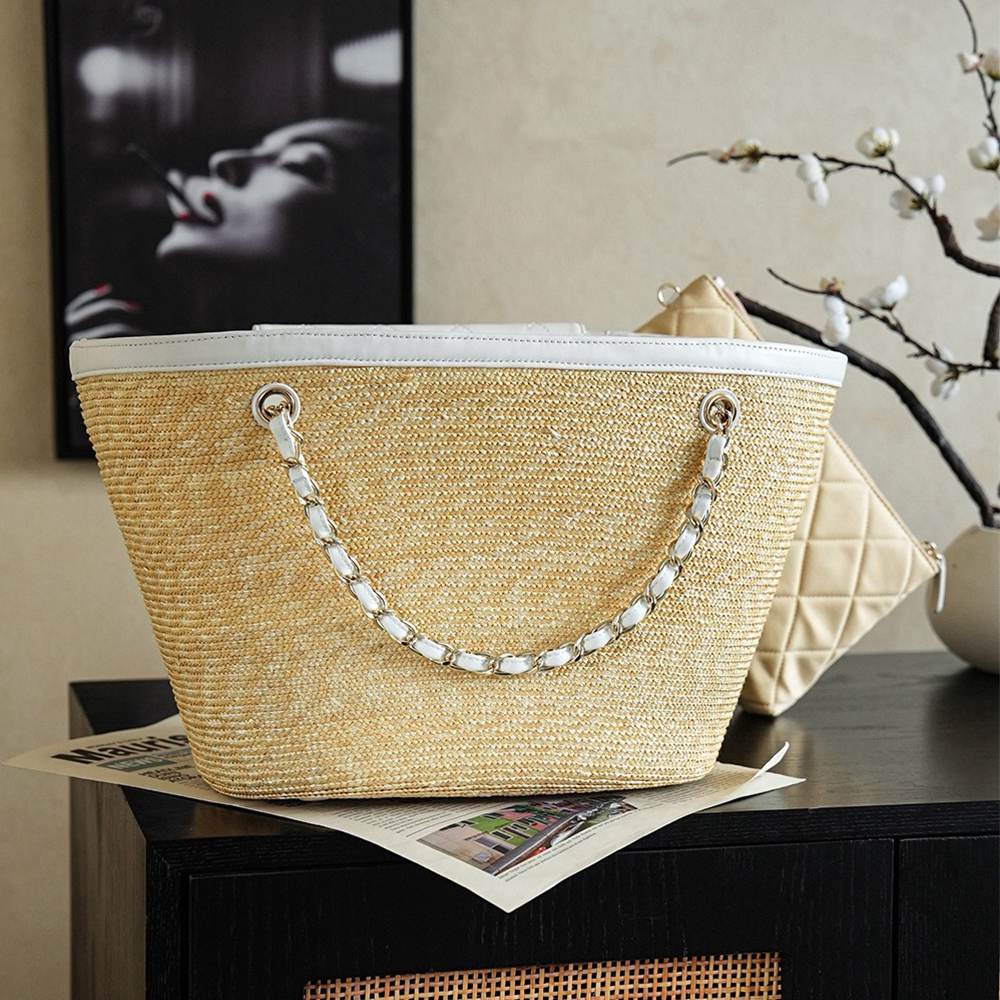 Chanel Large Shopping Beach