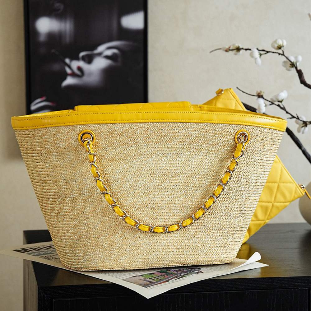 Chanel Large Shopping Beach