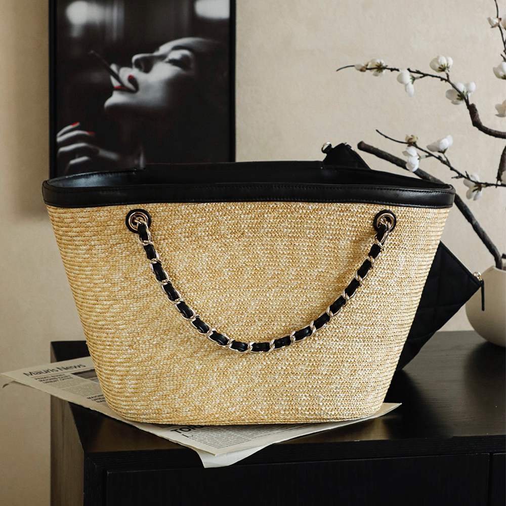Chanel Large Shopping Beach