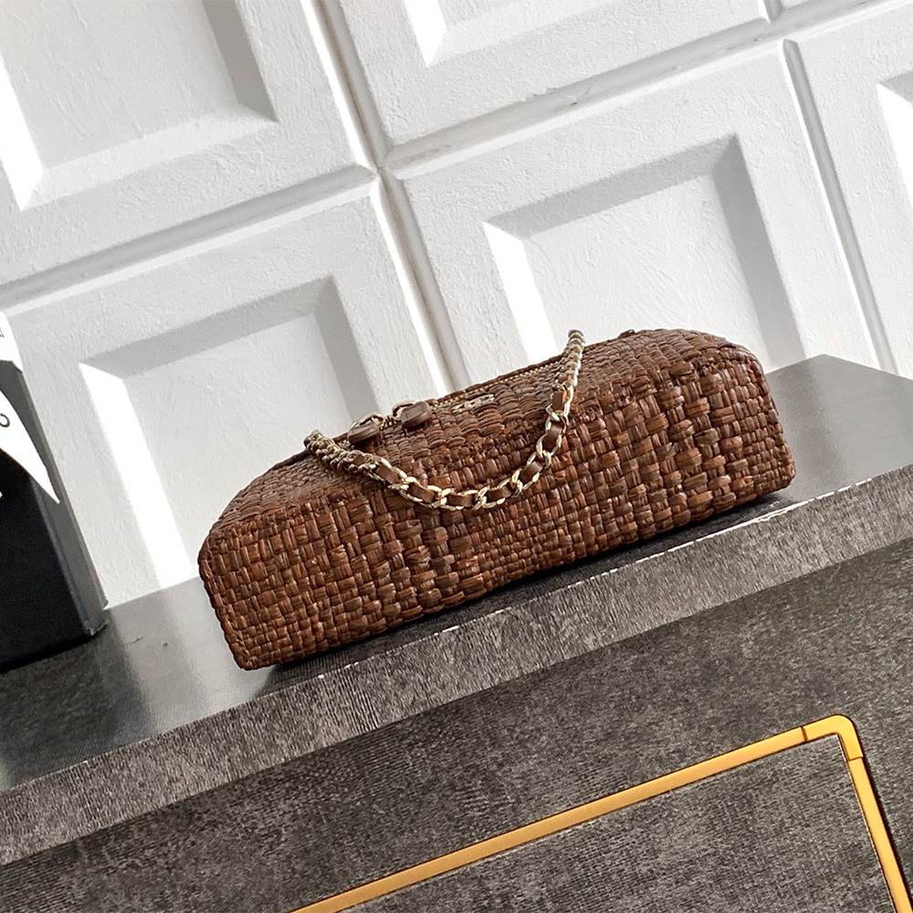 Chanel Small Vanity Raffia