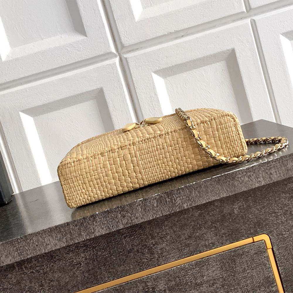 Chanel Small Vanity Raffia