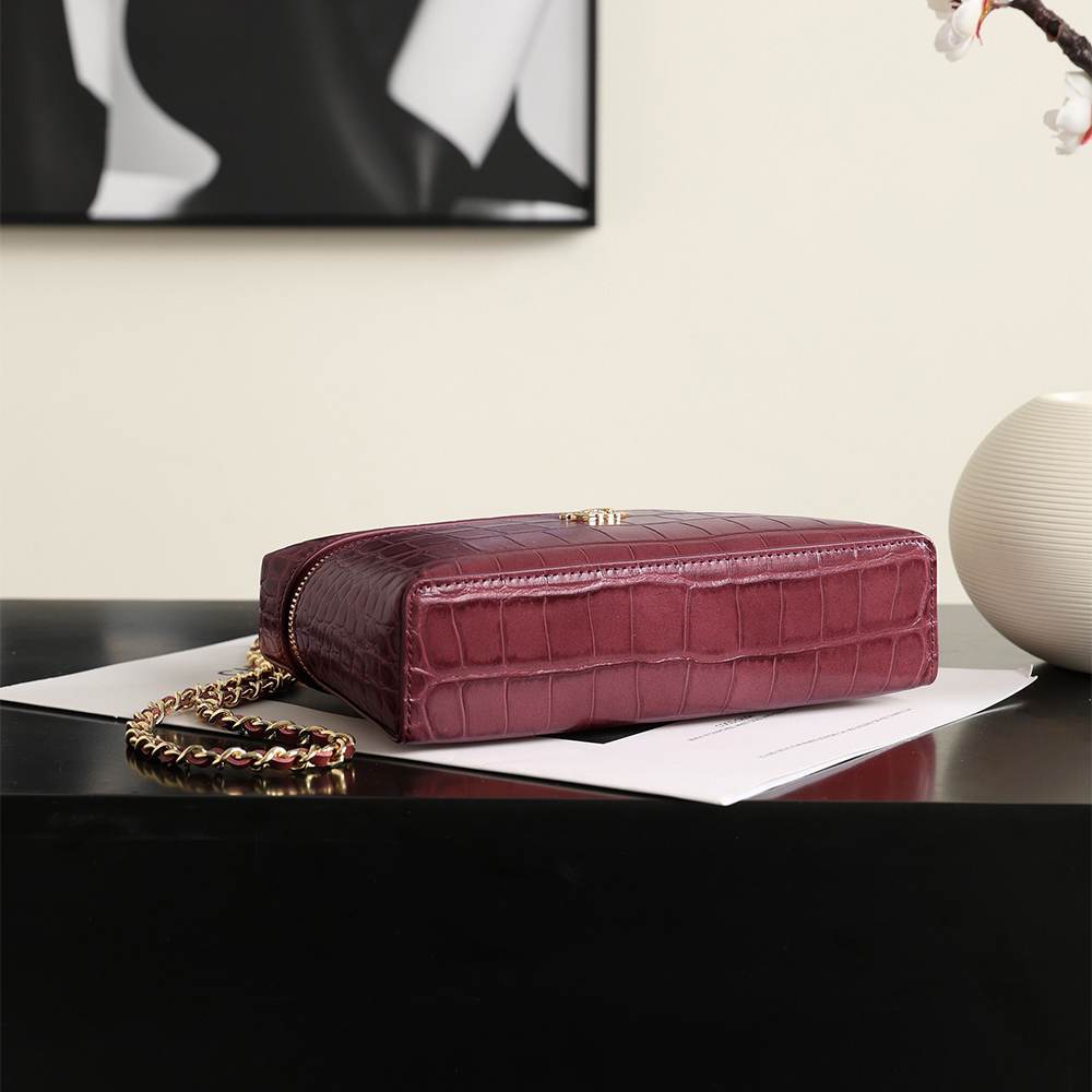 Chanel Small Vanity Crocco