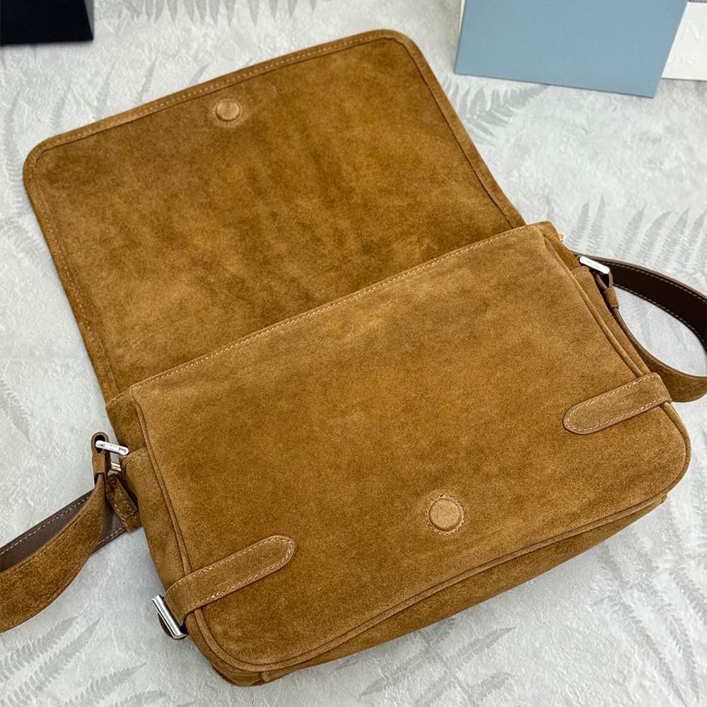 Prada Suede shoulder bag