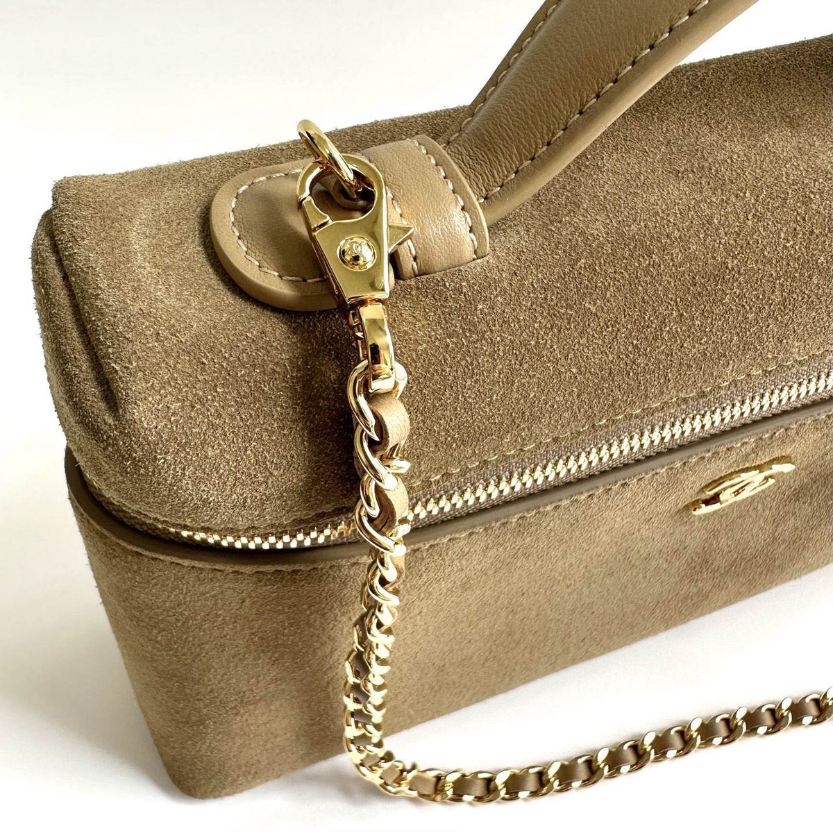 Chanel Large Vanity Suede