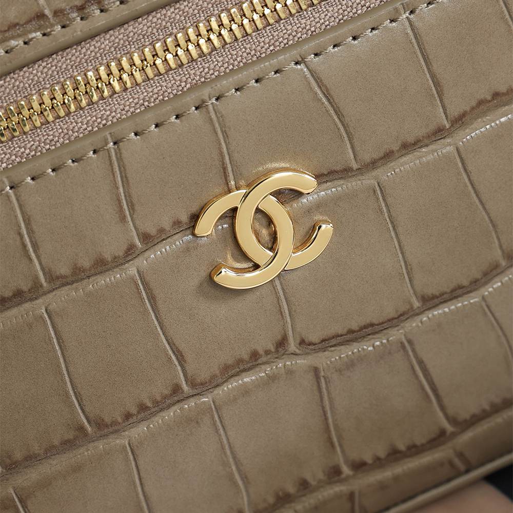 Chanel Small Vanity Crocco
