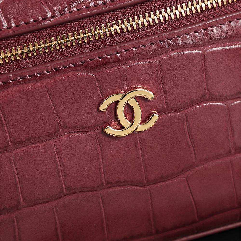 Chanel Small Vanity Crocco