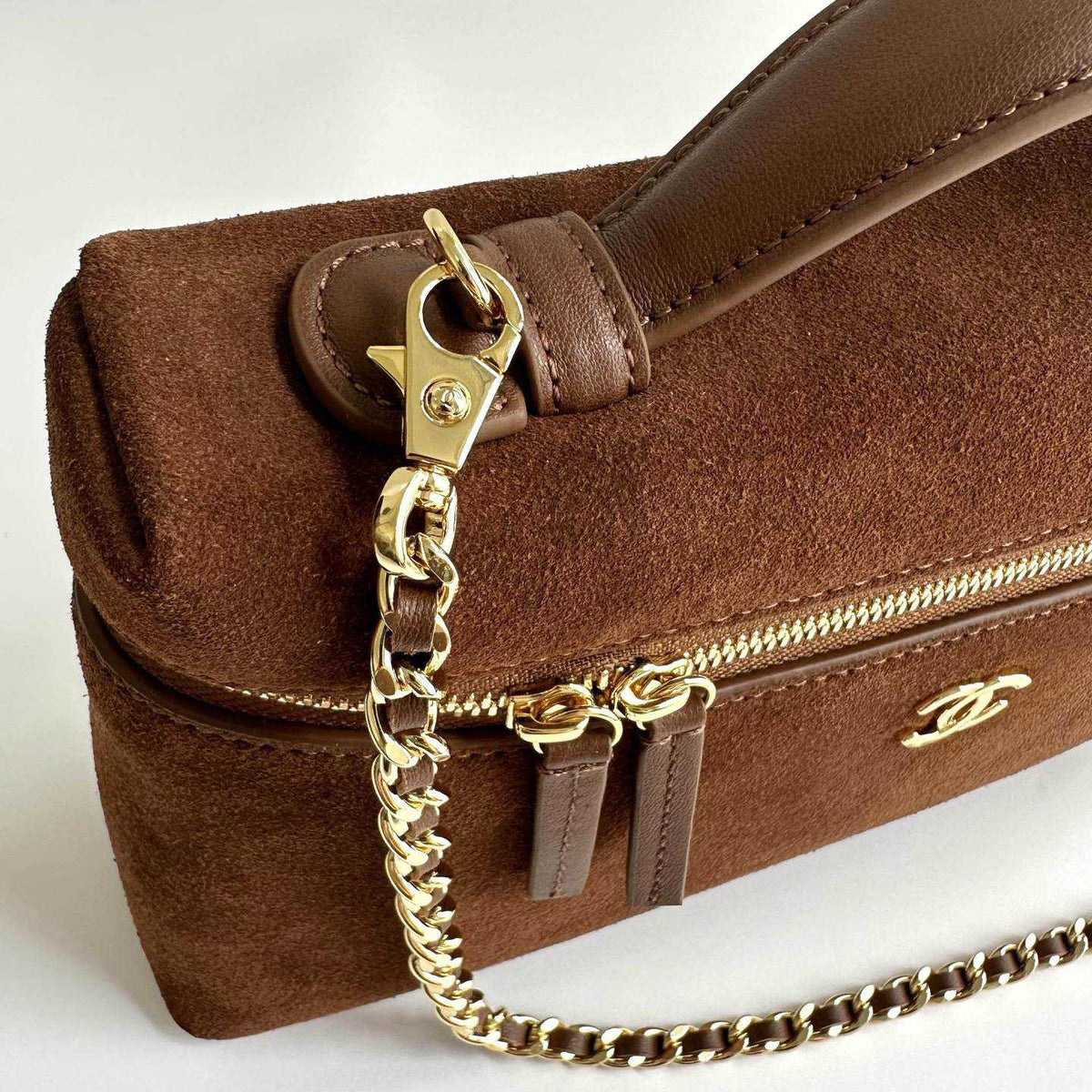 Chanel Large Vanity Suede