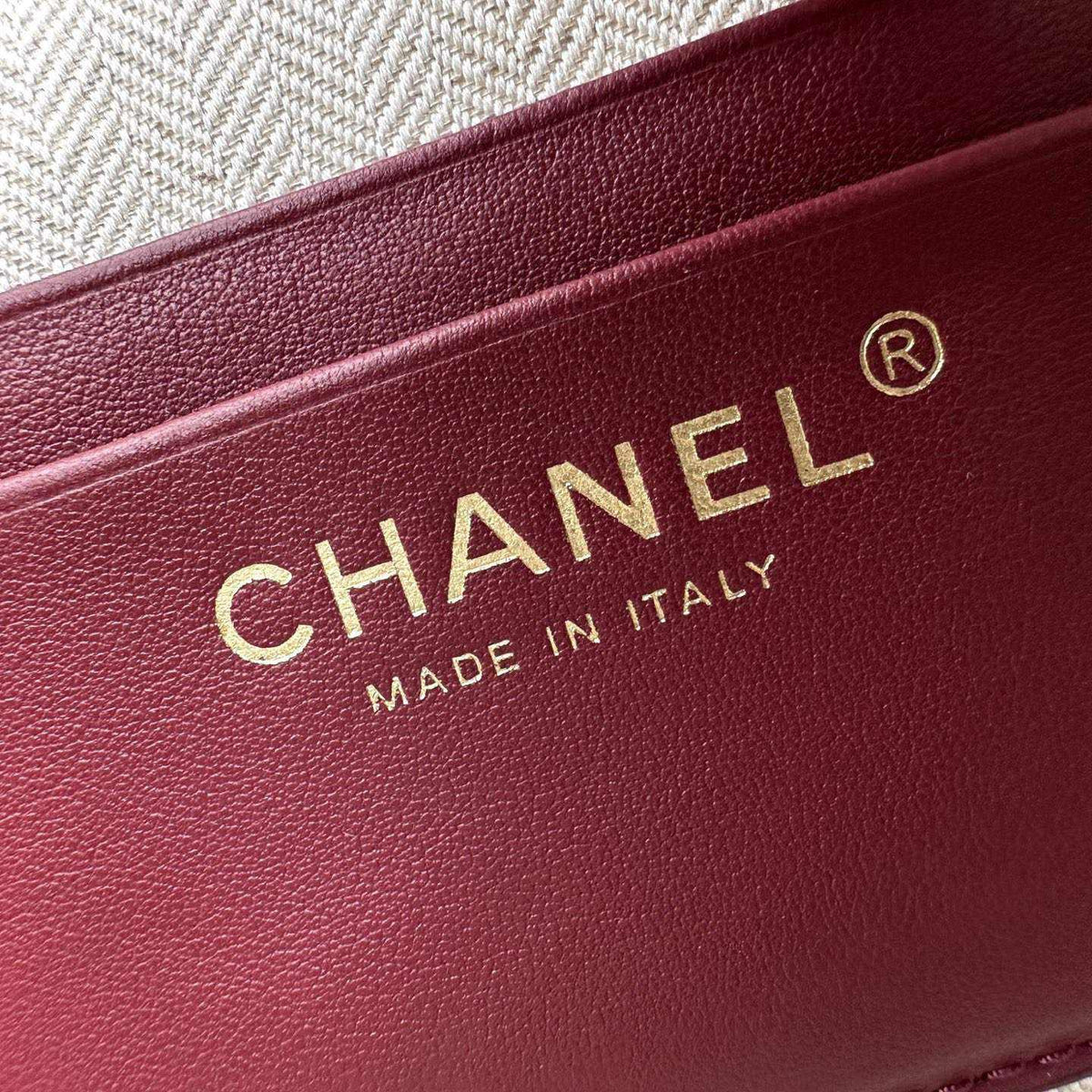 Chanel Large Vanity Suede