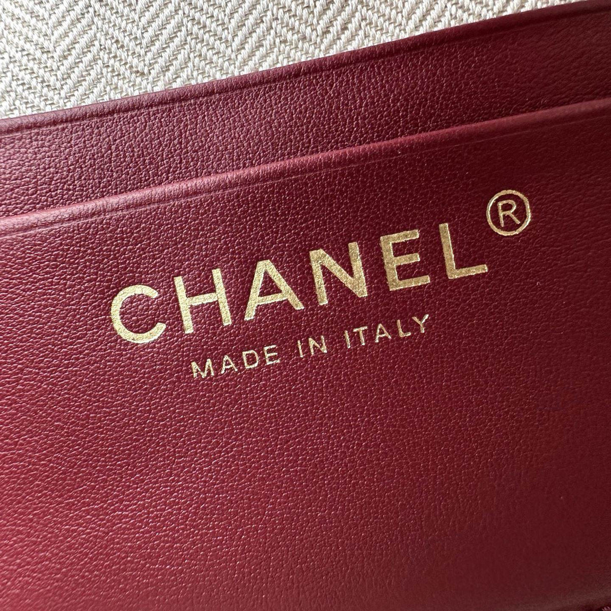 Chanel Large Vanity Suede