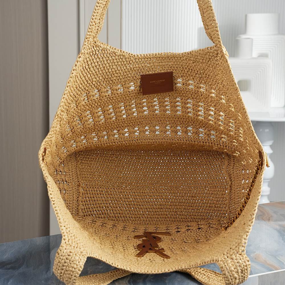 Ysl Icare in raffia