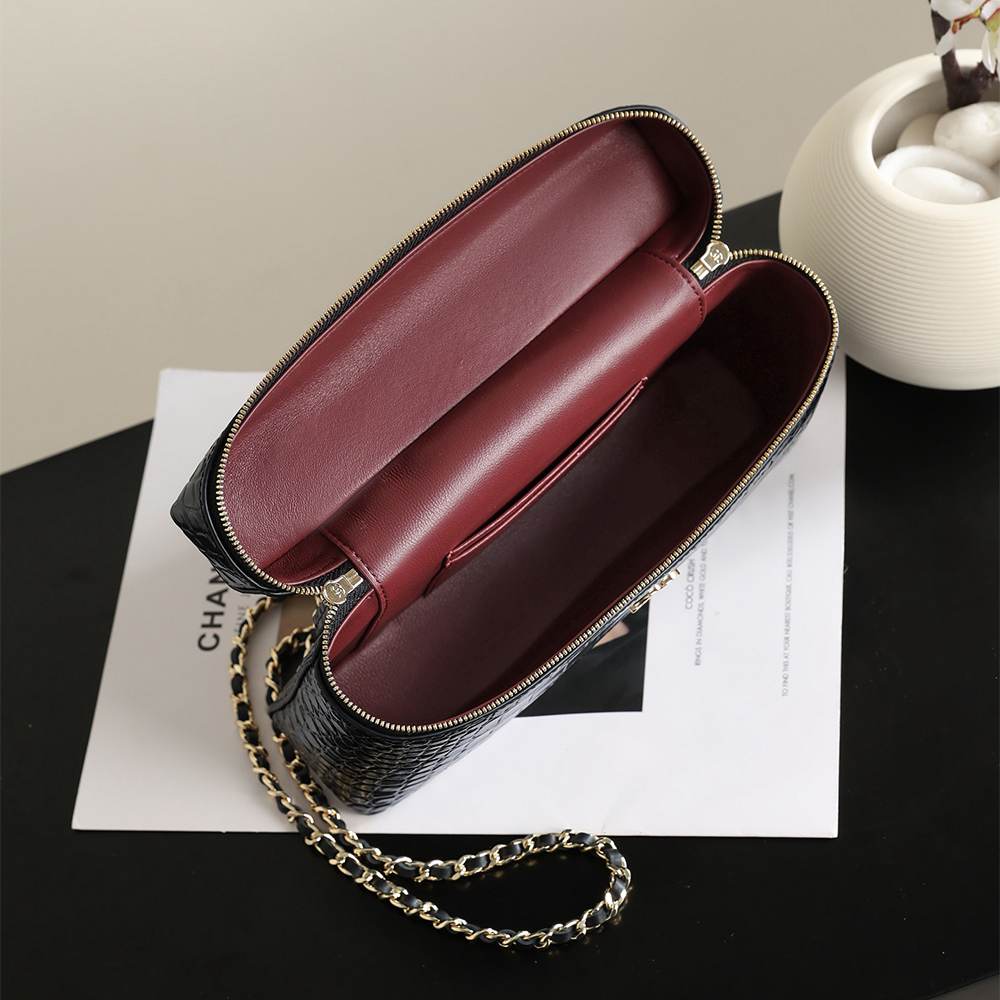 Chanel Medium Vanity Crocco