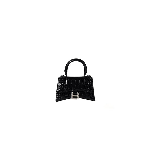 Balenciaga Hourglass Small Crocodile