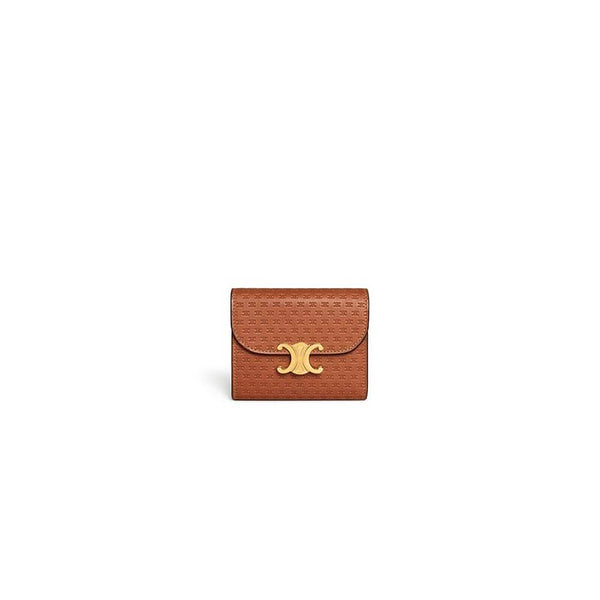 Celine Small Flap Wallet Triomphe