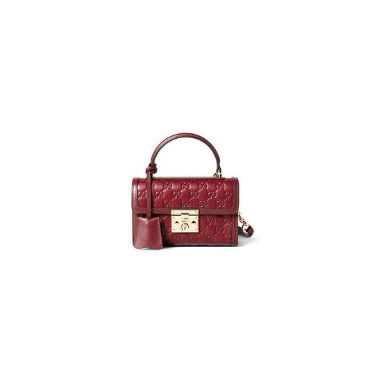 Gucci Padlock small top handle bag