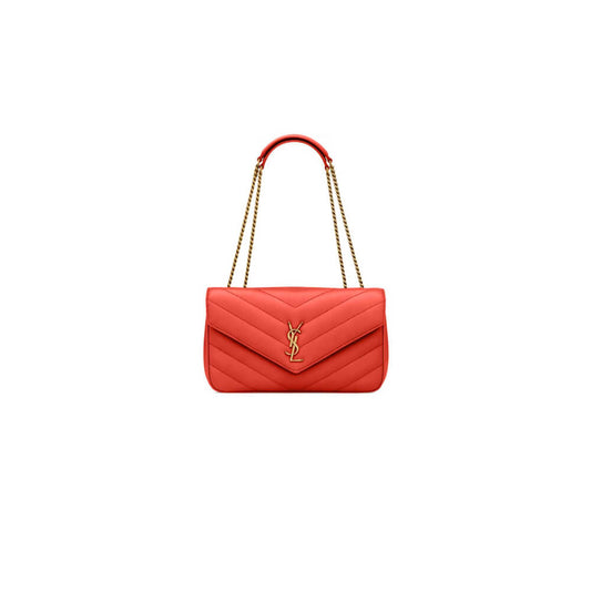 YSL LOULOU medium in MATELASSÉ lambskin(high-end grade)