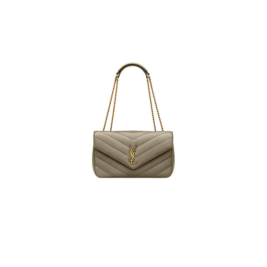 YSL LOULOU medium in MATELASSÉ lambskin(high-end grade)