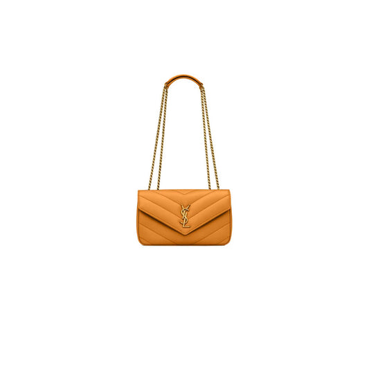 YSL LOULOU small in MATELASSÉ lambskin(high-end grade)