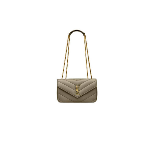 YSL LOULOU small in MATELASSÉ lambskin(high-end grade)