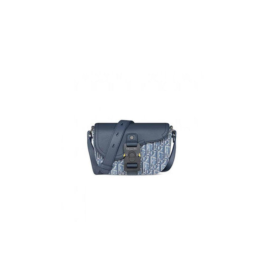 Dior Mini Saddle Messenger Bag with Flap