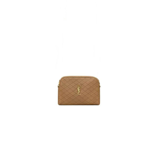 YSL GABY ZIPPERED POUCH IN LAMBSKIN