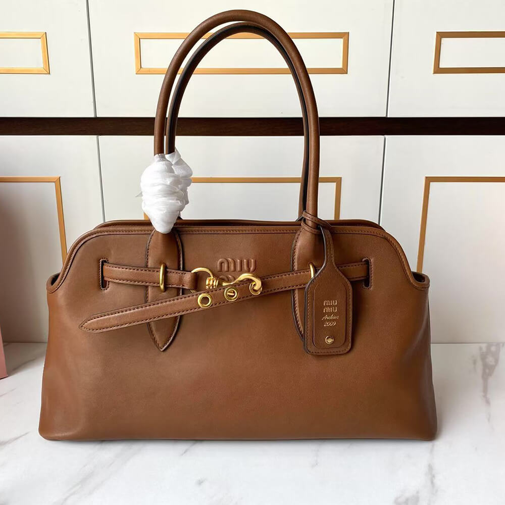 MiuMiu Large Aventure Nappa