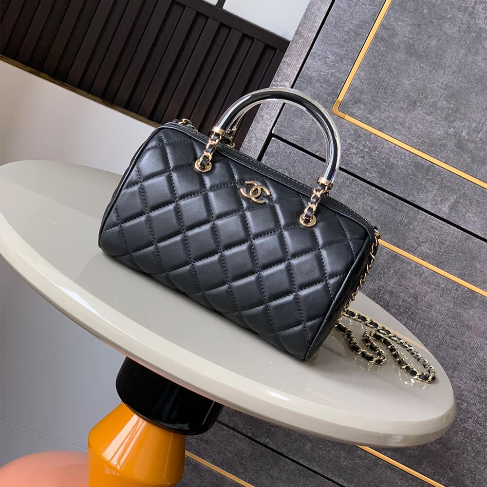 Chanel Mini Boston Bowling
