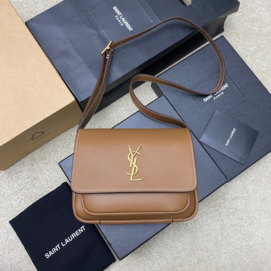 YSL niki besace leather handbag(high-end grade)