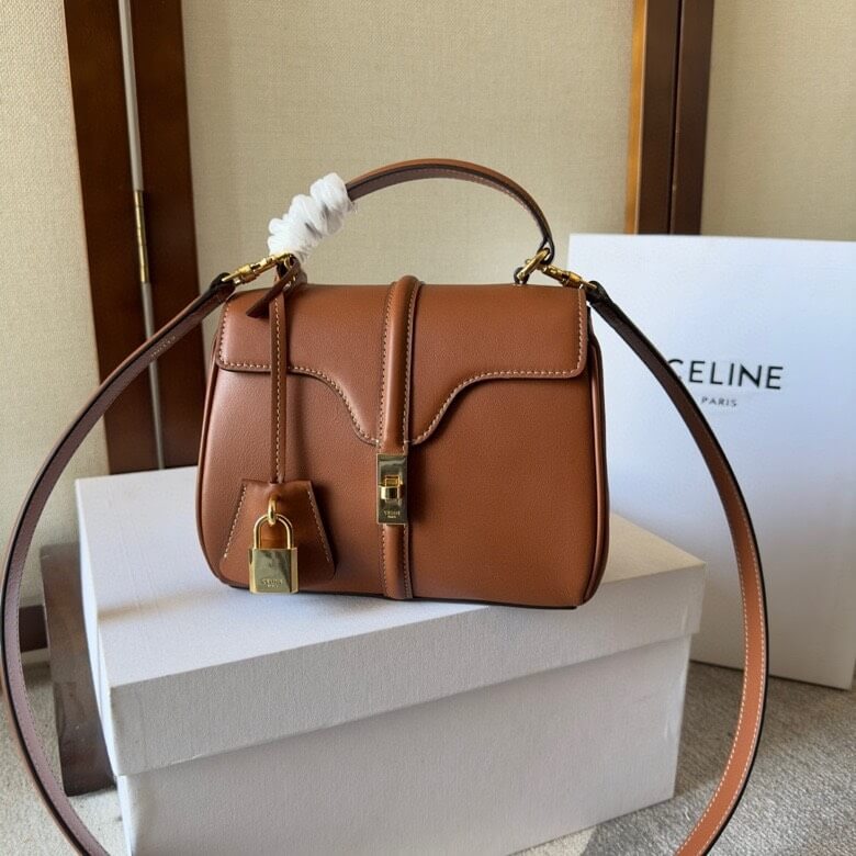 Celine 16 Satin Cowhide Mini