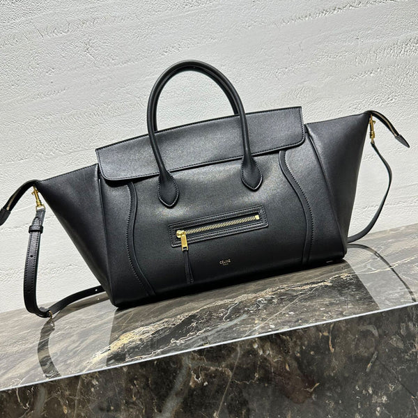 Celine medium new luggage in supple shiny