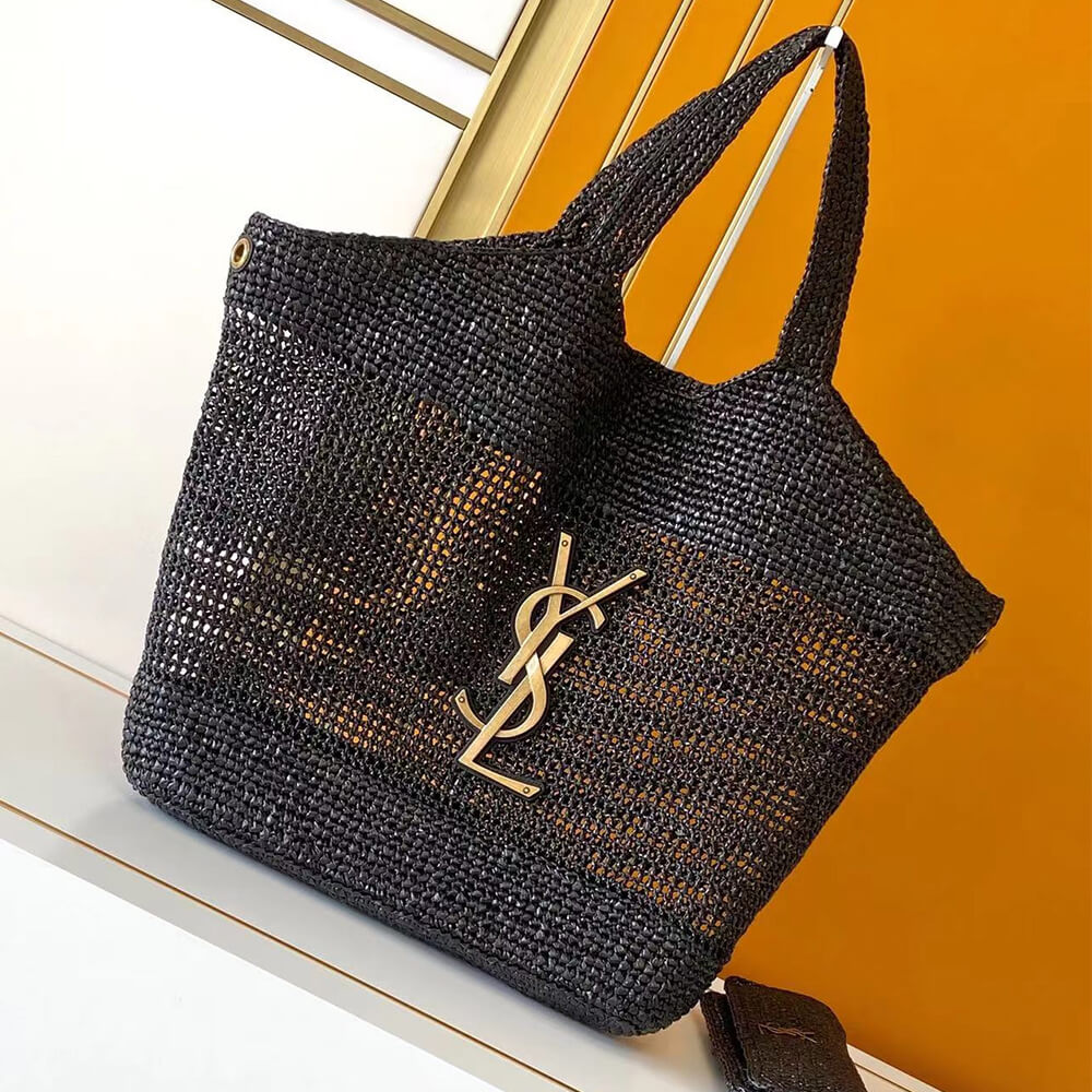 Ysl Icare in raffia