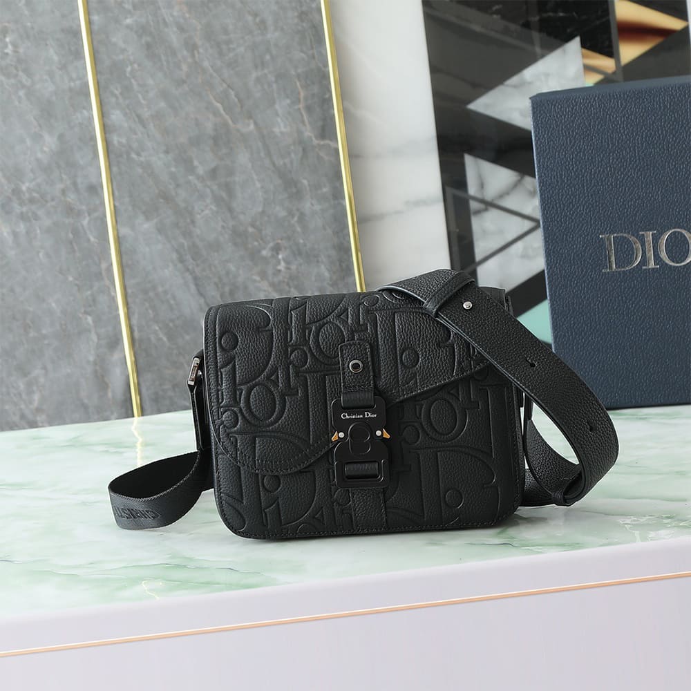 Dior Small Saddle Messenger Bag with Flap