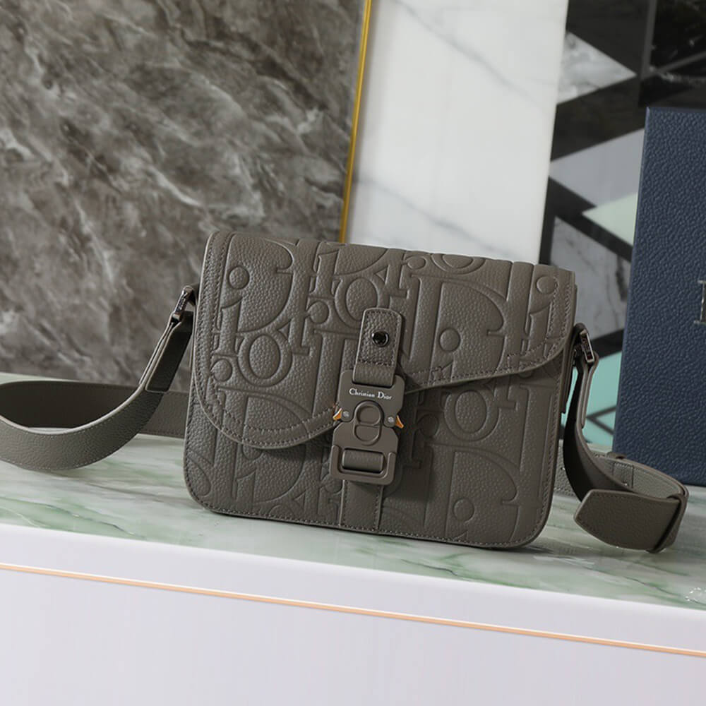 Dior Small Saddle Messenger Bag with Flap