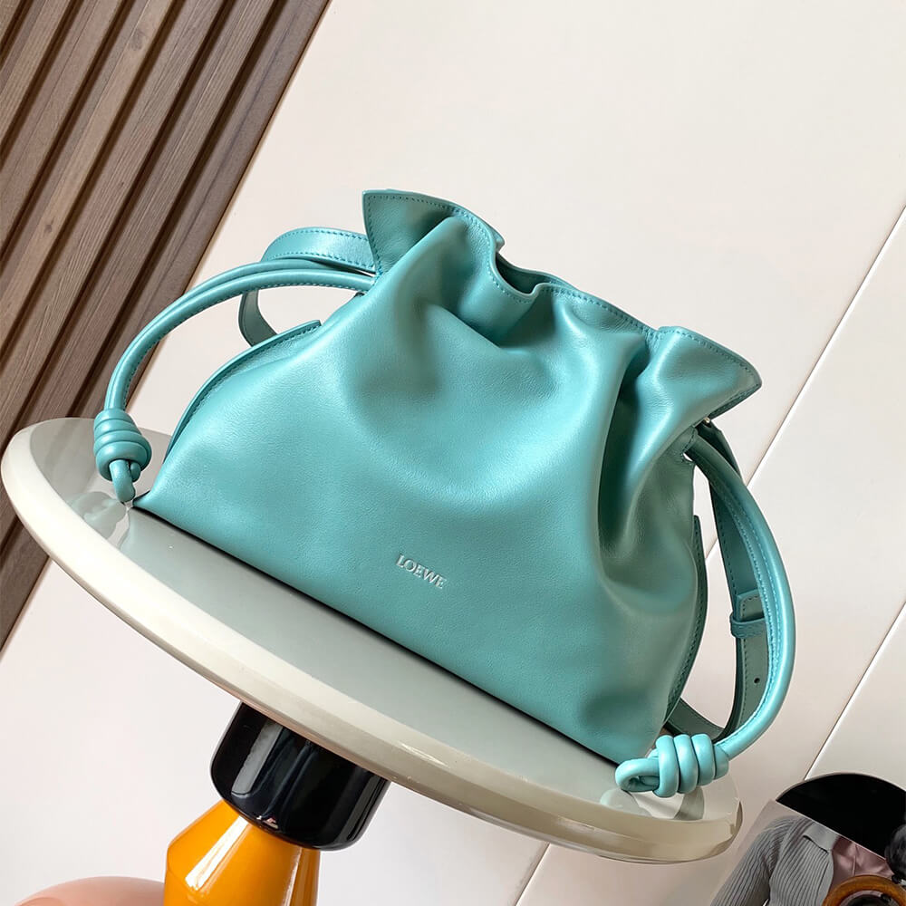 LOEWE Medium Flamenco clutch in nappa calfskin(HIGH-END GRADE)