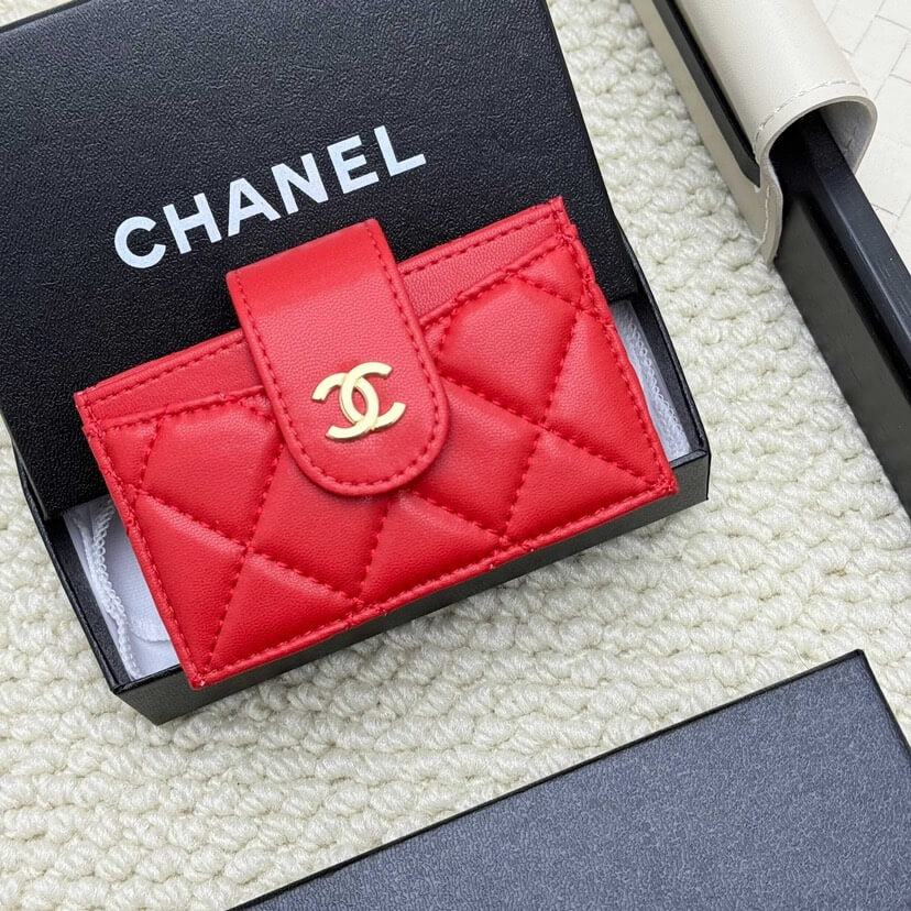 CHANEL Accordion Card Holder