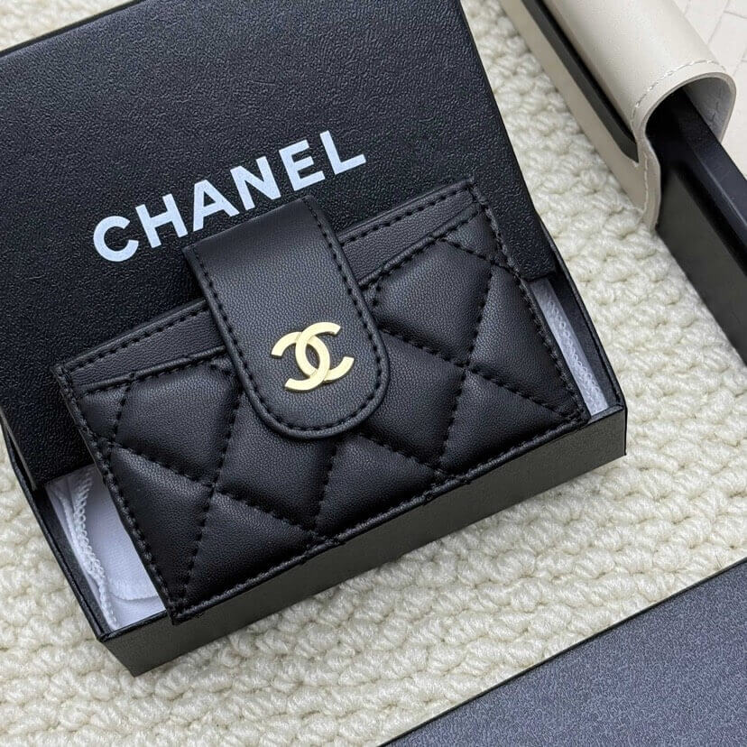CHANEL Accordion Card Holder