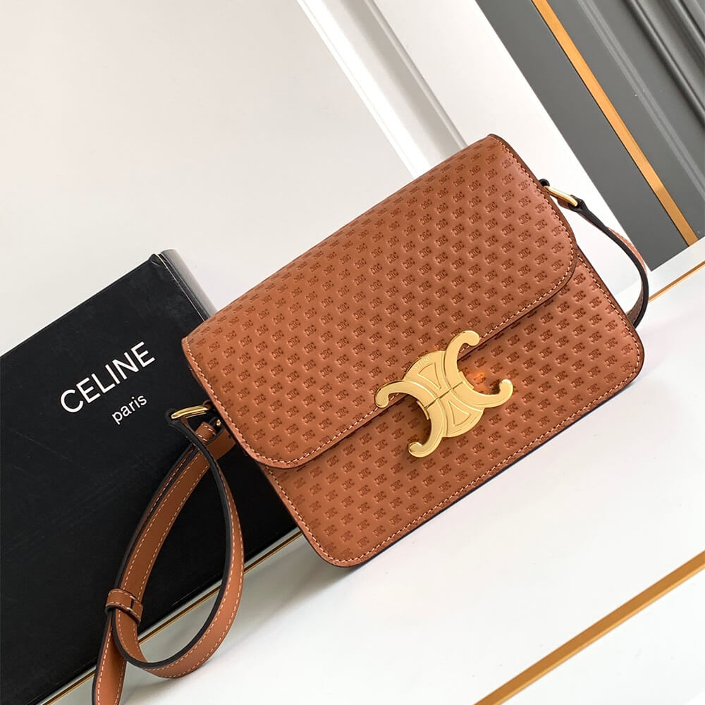 CELINE TEEN TRIOMPHE handbag(HIGH-END GRADE)