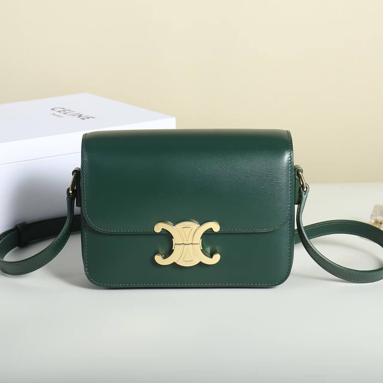 CELINE TEEN TRIOMPHE handbag(HIGH-END GRADE)
