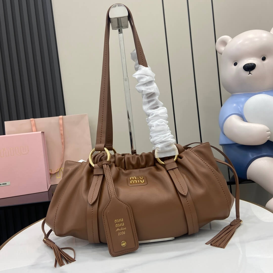 MiuMiu Briarwood Joie Nappa
