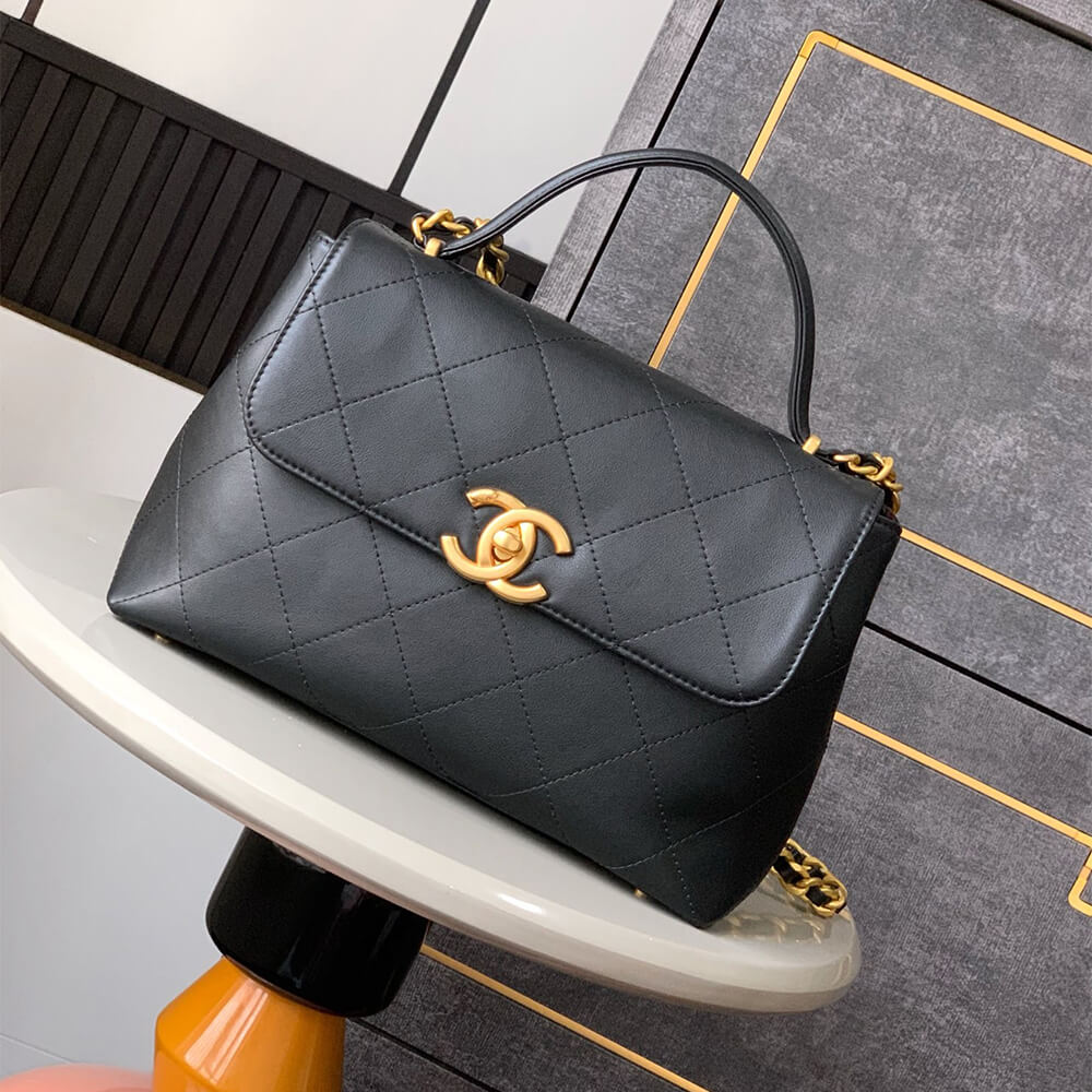 Chanel Large Flap Top Handle