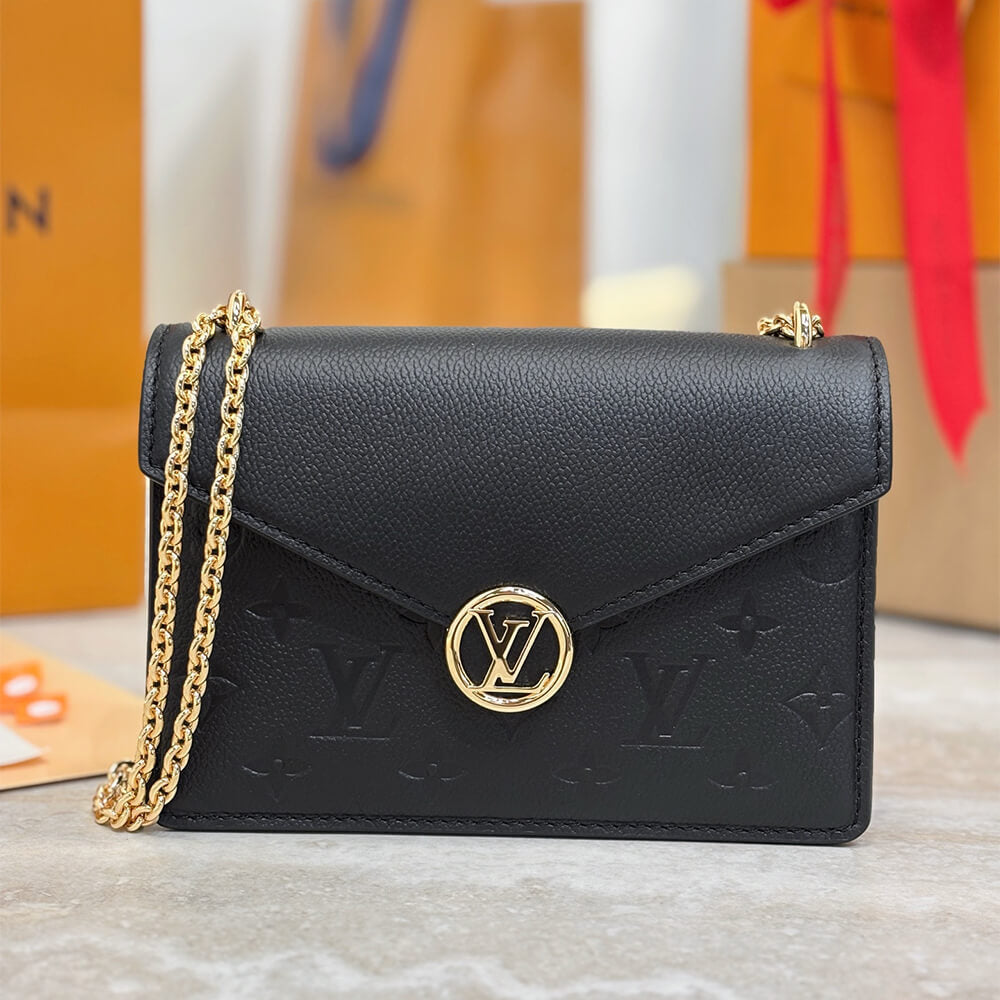 Louis Vuitton Wallet On Chain Rosy